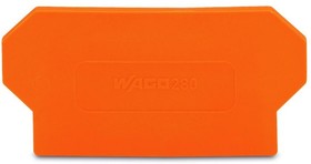 Фото 1/3 280-328, Разделительная пластина, 2 мм, оранжевая