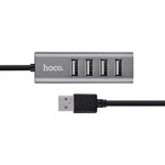 Концентратор HB1, 4xUSB, темно-серый, 6957531038139