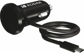 Фото 1/4 Автомобильное зарядное устройство с Micro USB кабель 1.2м Quick Charge, 3А, 12-24В UC104