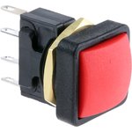 49-59222, 49-59 Series Push Button Switch, Momentary, Panel Mount, 16mm Cutout ...