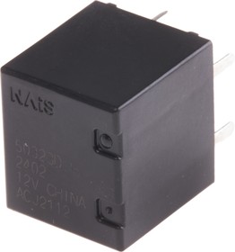 Фото 1/2 ACJ2112, PCB Mount Automotive Relay, 12V dc Coil Voltage, 20A Switching Current, DPDT
