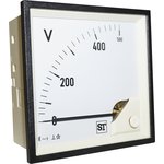 EQ94-V70X2N1CAW0ST, Sigma Series Analogue Voltmeter AC, 92 x 92 mm