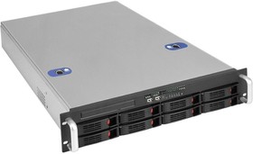 Фото 1/4 Серверная платформа ExeGate Pro 2U660-HS08  RM 19", высота 2U, глубина 660, Redundant БП 2x550W, 8xHotSwap, USB