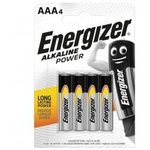 Батарейки ENERGIZER MAX LR03/E92/AAA BL4 (блистер 4шт)