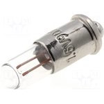 LAMP-1580, Bulb: Midget, SUB-MIDGET, 1.5VDC, 90mA, D: 4.8mm, L: 16mm