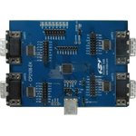 CP2108EK, Evaluation Kit, CP2108 USB-UART Bridge Controller, Quad, RS-232/RS-485