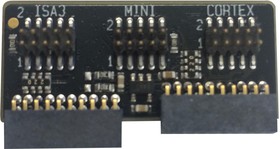 Фото 1/5 SLSDA001A, Adapter Board, Simplicity Debug Adapter, For Wireless Starter Kits, ARM Cortex 10-Pin Connector