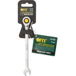 63458, Ratchet combination key, CrV reversible mechanism 8 mm
