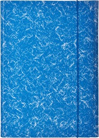 Фото 1/5 Папка на резинках картонные Аttache синий