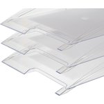 Лоток горизонтальный Attache City прозрачный