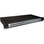 0 321 65, 24 Port LC Duplex Fibre Optic Patch Panel, 1U