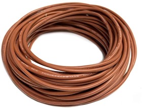 Провод гибкий силиконовый AWG 18 0,75 мм кв.10 м ( коричневый)