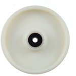 Technical rack wheel N48200BNYSW for axle, d=200mm, polyamide, ball bearing ...