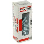Tech-Krep Болт DIN933 с шестигранной головкой оцинк. М8х25 (40 шт) - коробка с ...