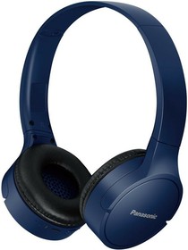 Фото 1/10 Наушники Panasonic RB-HF420BGEA, Bluetooth/USB, накладные, синий