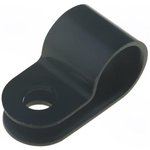 211-60003, Cable Mounting & Accessories H4P CABLE CLAMP BLK 5/16