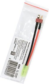 Фото 1/2 ROBITON TCM-MTF T-connector male/Tamiya Mini female PK1, Разъем для подключения аккумуляторов
