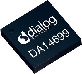 DA14699-00000HR2, Microcontroller Application Specific DA1469x Series, ARM Cortex-M33F, 32bit/512Byte, 96MHz, VFBGA100