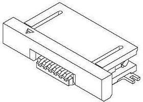0524373033, Conn FFC/FPC Connector SKT 30 POS 0.5mm Solder RA SMD Easy-On™ T/R