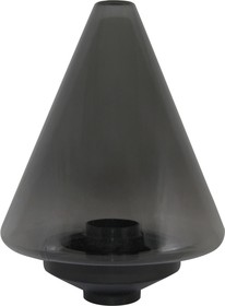 Светильник НТУ 05-100-312 Конус IP54 (дымч. ПММА, основание 145, Е27) TDM