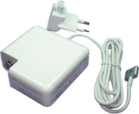 Фото 1/2 Блок питания (сетевой адаптер) для ноутбуков Apple 20V 4.25A 85W MagSafe2 T-shape REPLACEMENT