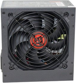 Фото 1/3 Ginzzu CB700 12CM black,24+4p,2 PCI-E(6+2), 6*SATA, 3*IDE,оплетка MB, кабель питания