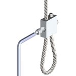 Быстрый зажим для троса диам 2-3мм ZT-2-3