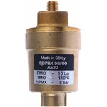 170400, Copper Alloy Automatic Air Vent 1/2 in BSPP 1/4 in BSP