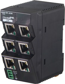 Фото 1/3 GX-JC06, Specialty Controllers EtherCAT 6 Port Branching Unit