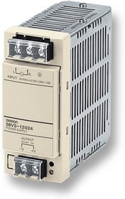 Фото 1/5 S8VS-12024, S8VS Switched Mode DIN Rail Power Supply, 85 → 264V ac ac Input, 24V dc dc Output, 5A Output, 120W