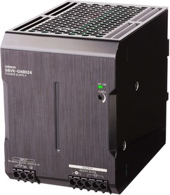 Фото 1/7 Импульсный блок питания серии S8VK, мощность 480 Вт, входное напряжение 240 ~B, 350 =B, S8VK-G48024