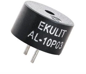 AL-10P05, Звуковой оповещатель переменного тока 9мм 5В 2731Гц 85дБ ПК