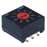 CRD16RM0SB, Coded Rotary Switches HEX FLUSH ACT