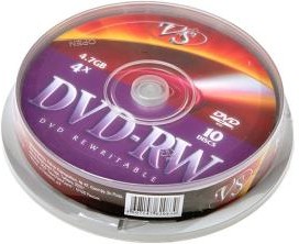 VS DVD-RW 4.7 GB 4x CB/10, Перезаписываемый компакт-диск