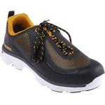 Krypton/8, Krypton Black Steel Toe Men Safety Trainers, UK 8, US 9