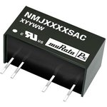 NMJ0512SAC, Isolated DC/DC Converters - Through Hole DC/DC TH 1W 5-12V SIP 5.2KV