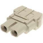 09140022702, Heavy Duty Power Connector Module, 40A, Female, Han-Modular Series ...