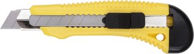 Фото 1/3 10228, Нож технический 18 мм усиленный пластиковый