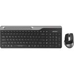 Клавиатура + мышь A4Tech Fstyler FB2535C клав:черный/серый мышь:черный/серый USB ...