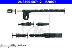 Фото 1/3 24819000712, Датчик изн.тормоз.колодок BMW X5 E70/F15/X6 E71/E72 5.0 10- ПЕР L L=945mm