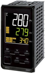 Фото 1/2 E5EC-QX4A5M-000, E5EC PID Temperature Controller, 48 x 96mm, 1 Output Voltage, 100 240 V ac Supply Voltage