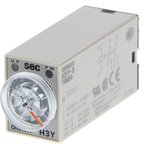 H3Y-4 DC24 30S, H3Y-4 Series DIN Rail, Surface Mount Timer Relay, 24V dc ...