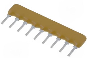 Фото 1/4 4609X-101-331LF, Резисторная сборка 8 резисторов 330Ом с одним общим выводом