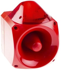 Фото 1/4 PNC-0016, Nexus Series Red Sounder Beacon, 110 V ac, 230 V ac, Wall Mount, 110dB at 1 Metre