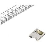 DM3BT-DSF-PEJS, 8 Way Right Angle Micro SD Memory Card Connector With Solder ...