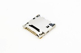 Фото 1/7 DM3CS-SF, 8 Position SMT Right Angle Gold Finish Micro SD Card Connector