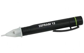 Фото 1/2 SEFRAM12, Тестер: бесконтактный детектор напряжения, ВAC: 100В,1кВ, 153мм