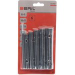 Set of tubular keys 8-17mm 6 pieces BERIL