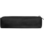 Пенал-тубус ПИФАГОР на молнии, ткань, черный, 20х5 см, 272255