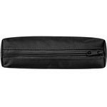 Пенал-тубус ПИФАГОР на молнии, ткань, черный, 20х5 см, 272255